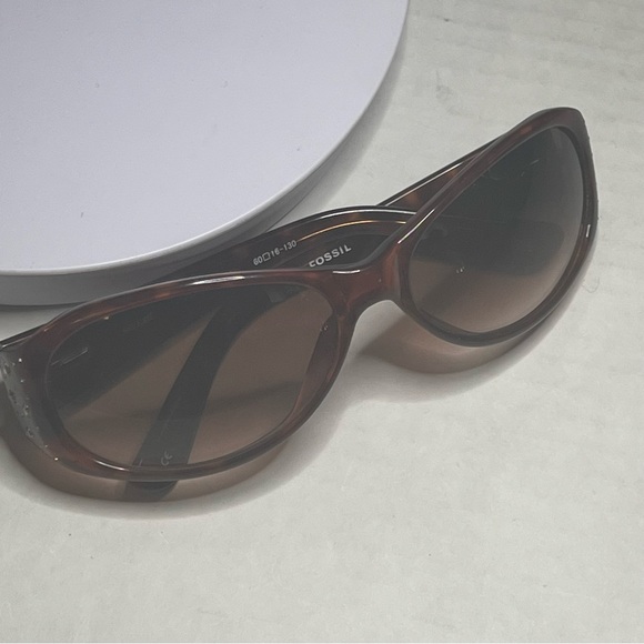 Fossil Sunglasses Tortoise GUC - Picture 11 of 17